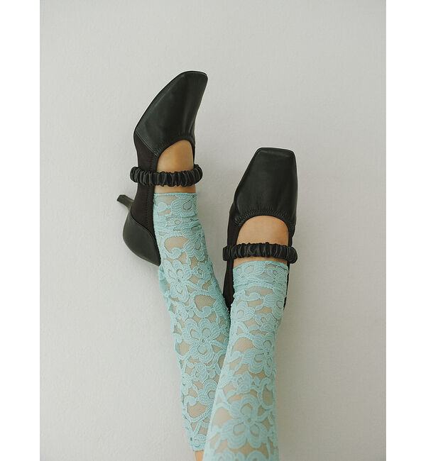 AU BANNISTER「【LAROUTE&times;菅沼ゆり】ギャザーパンプス」|パンプス|