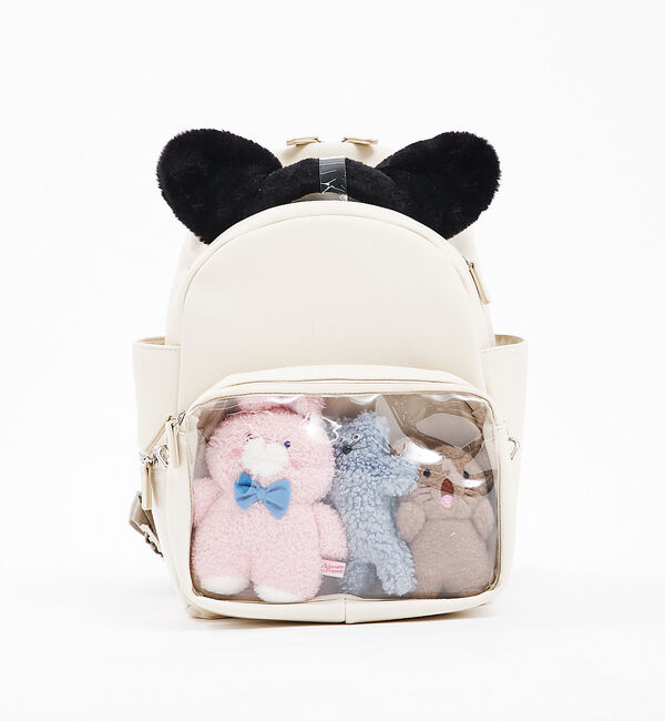 LOWELL things「【再入荷】オシゴトリュックミニ【推し活】」|リュック|オフホワイト