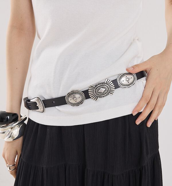 The Store by C' 「【puntovita】【WEB限定】コンチョベルト」|ベルト|