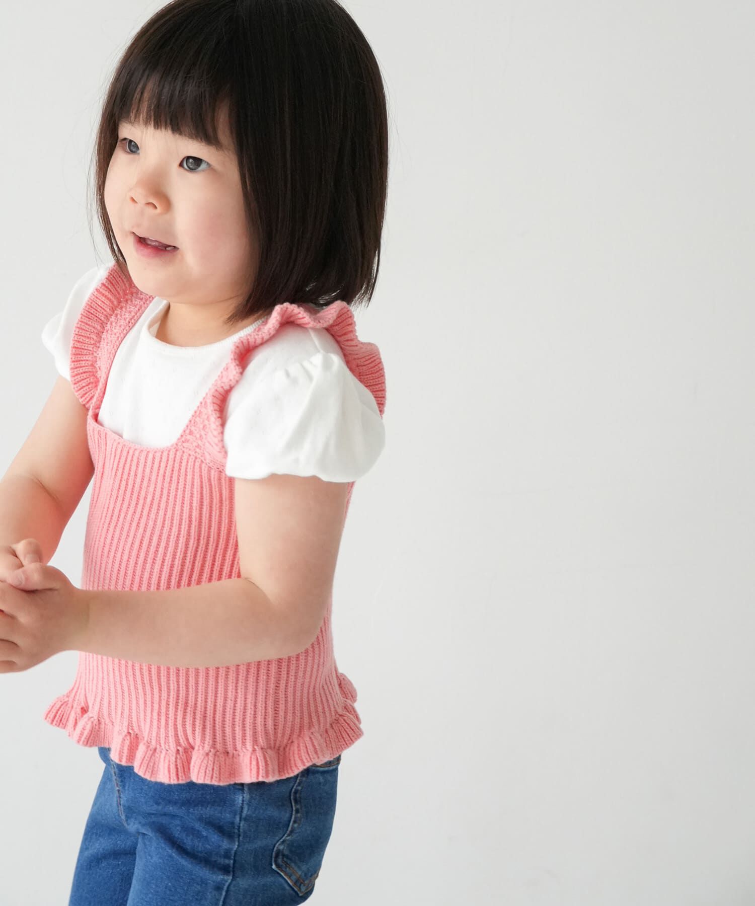 URBAN RESEARCH DOORS「Pippi+Lotta　Eyelet puff  T-shirts(KIDS)」|その他|