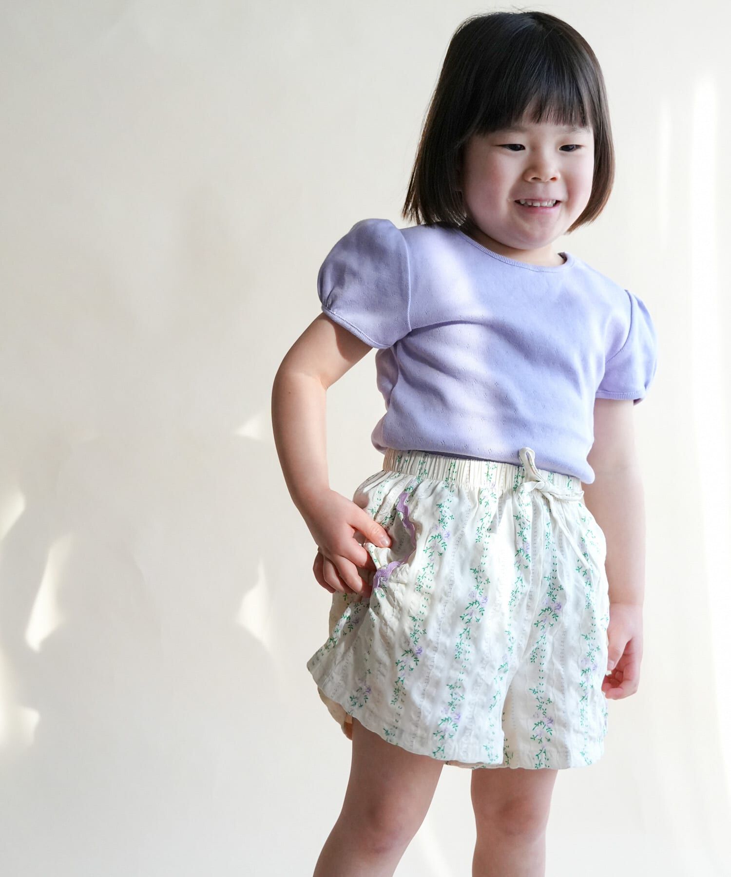 URBAN RESEARCH DOORS「Pippi+Lotta　Eyelet puff  T-shirts(KIDS)」|その他|
