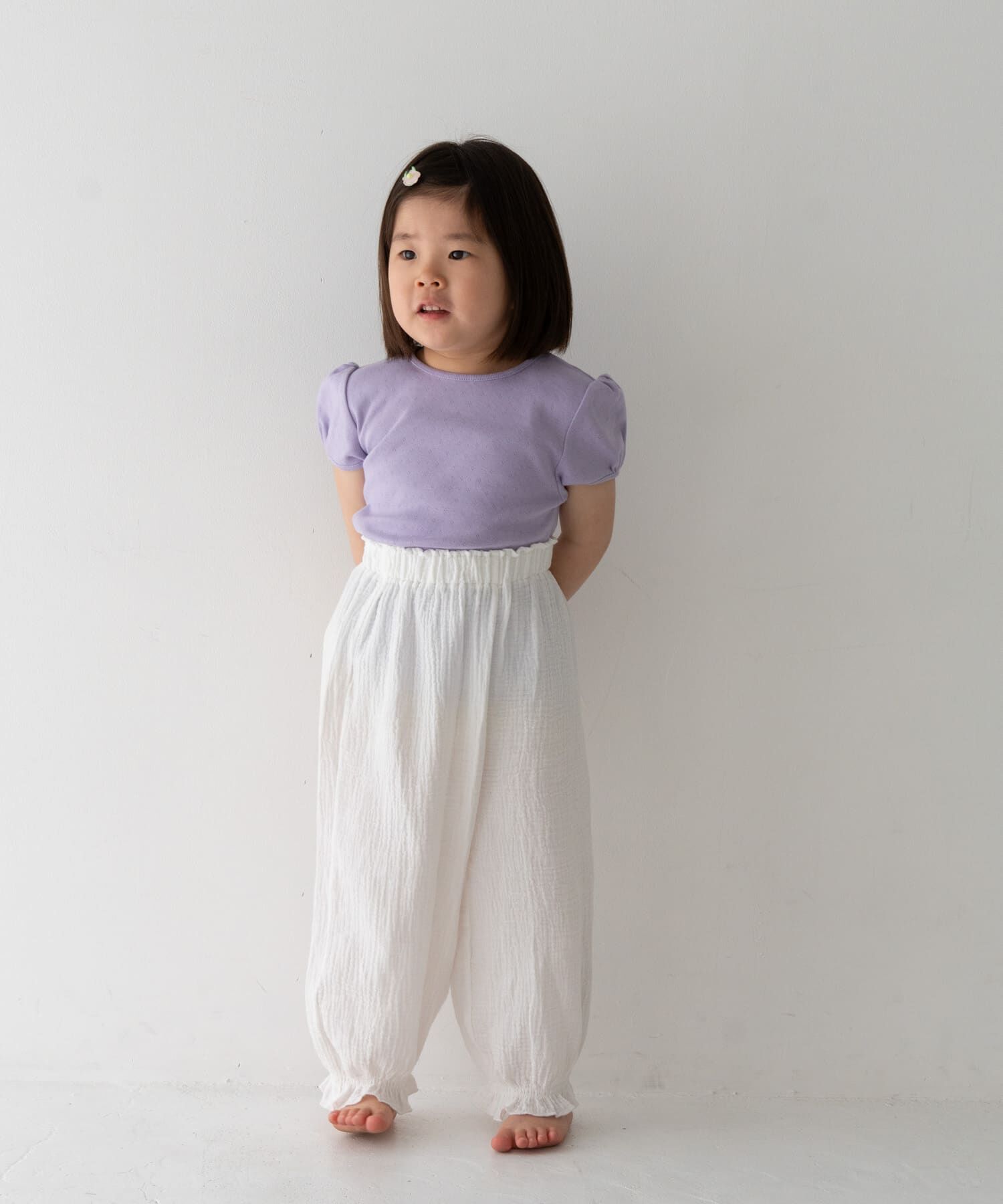 URBAN RESEARCH DOORS「Pippi+Lotta　Eyelet puff  T-shirts(KIDS)」|その他|