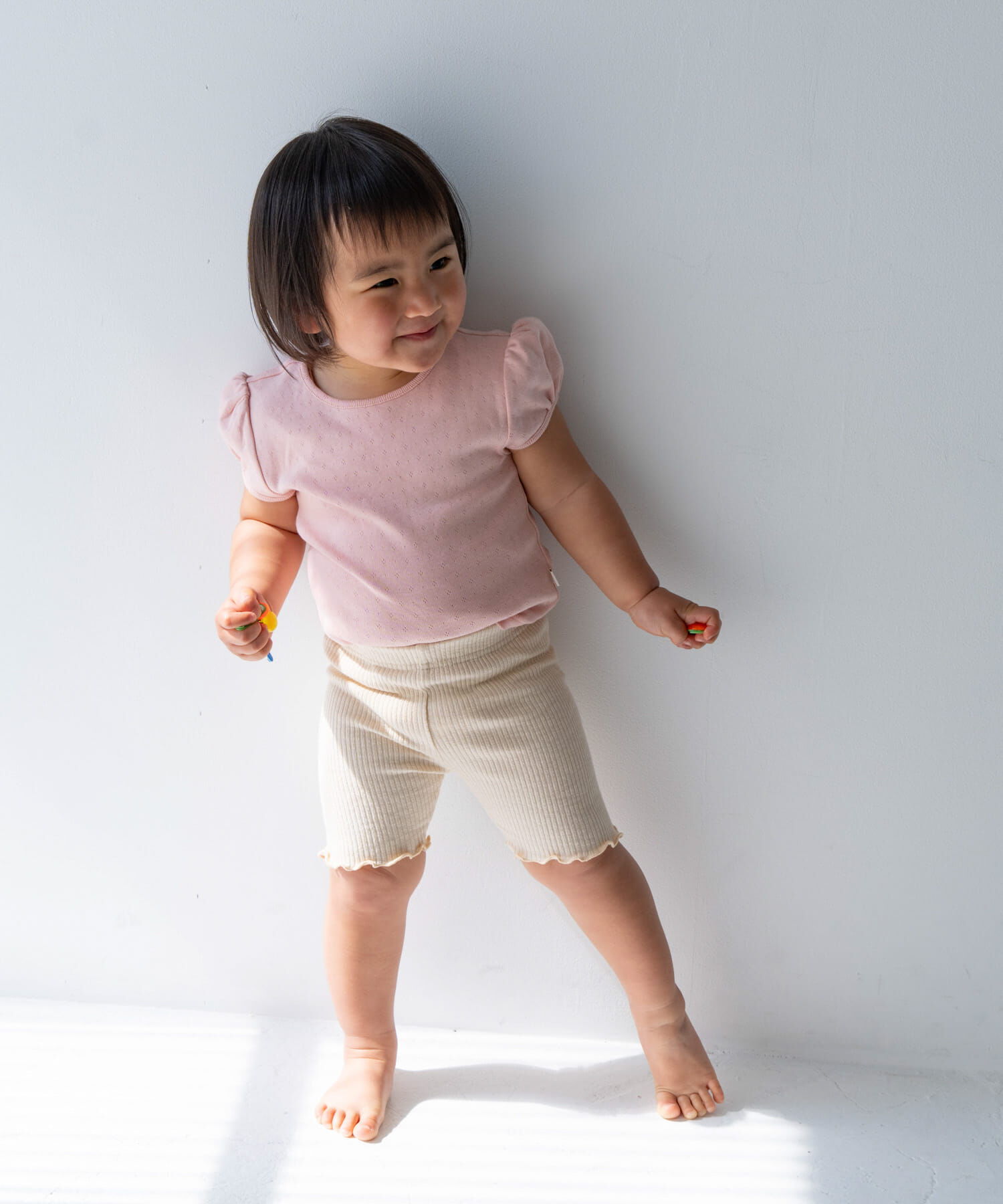 URBAN RESEARCH DOORS「Pippi+Lotta　Eyelet puff  T-shirts(KIDS)」|その他|