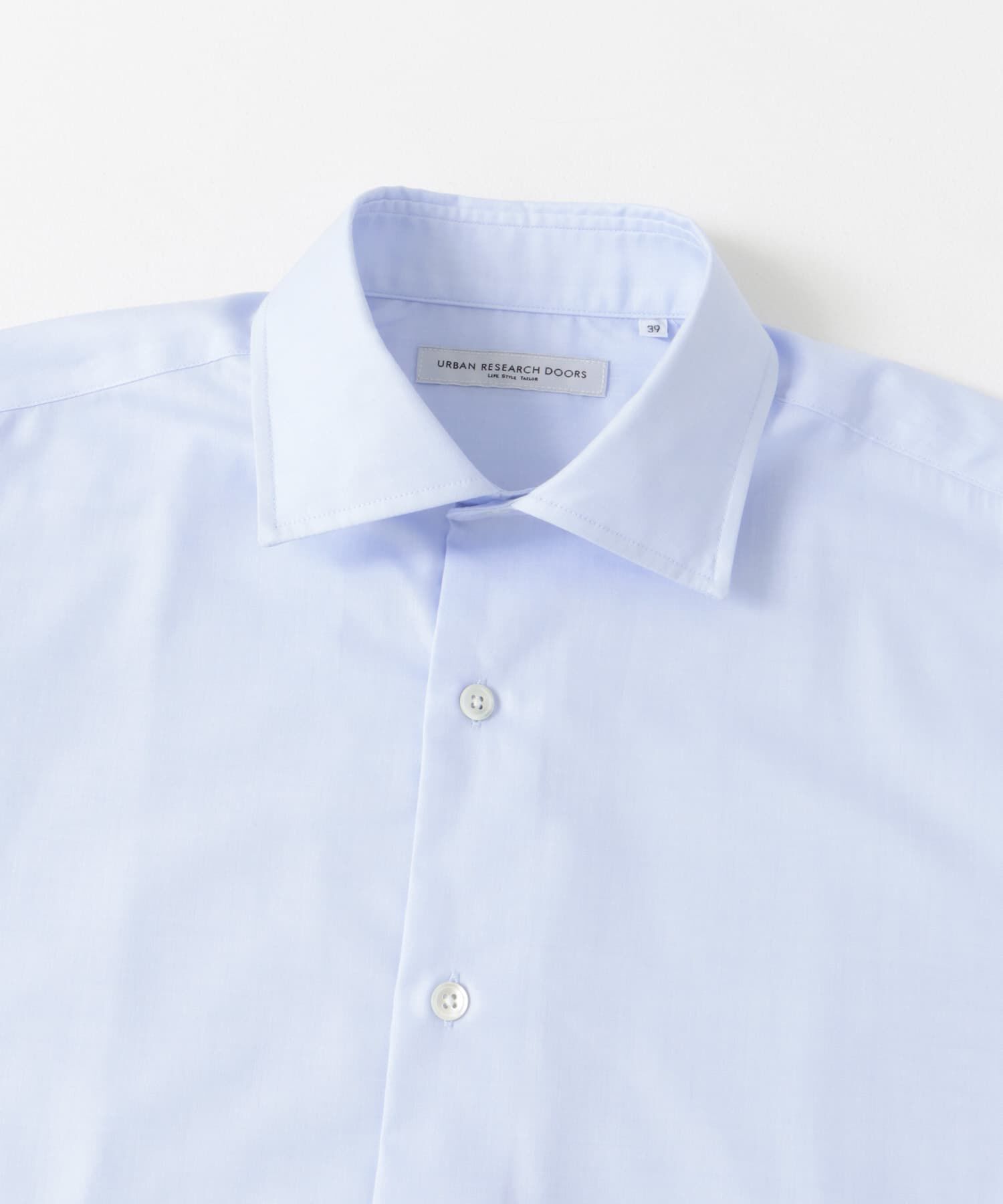 URBAN RESEARCH DOORS「LIFE STYLE TAILOR　セミワイドツイルシャツ」|シャツ・ブラウス|