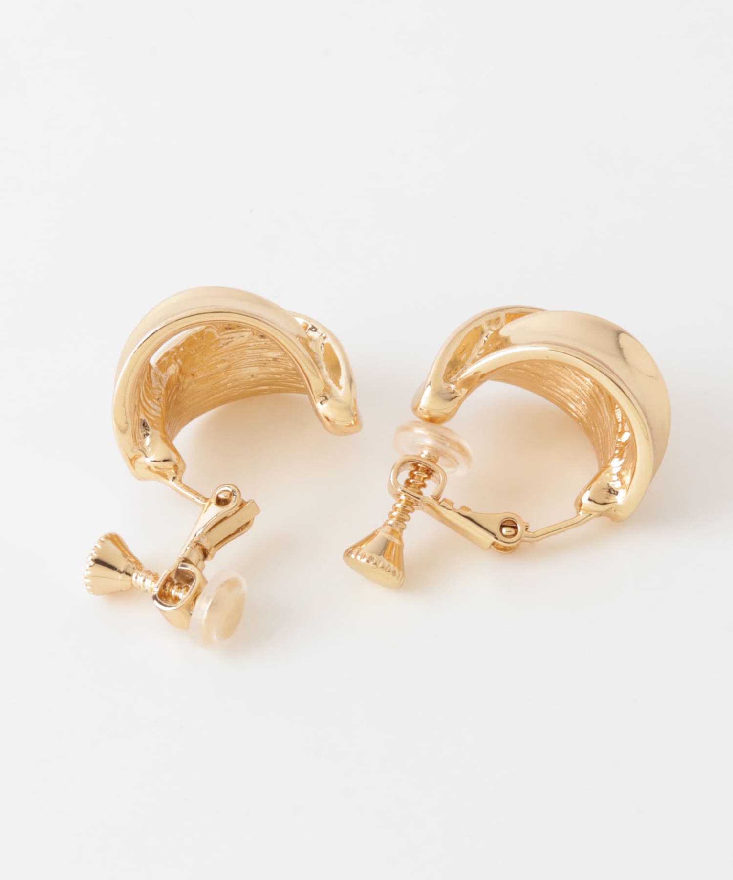 SMELLY「ツインラインメタルイヤリング」|イヤリング|