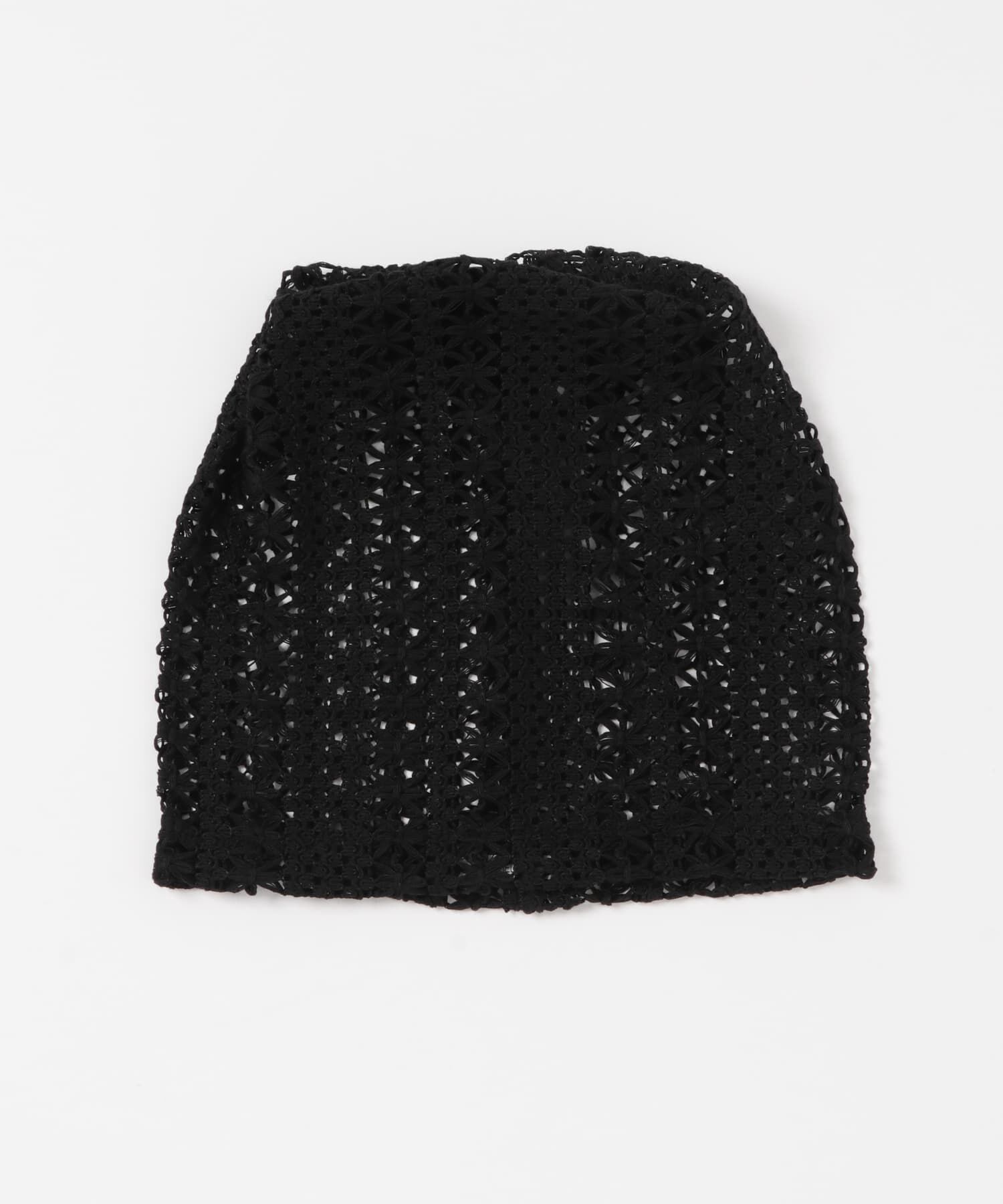 SMELLY「クロシェレースビーニー」|ニット帽|