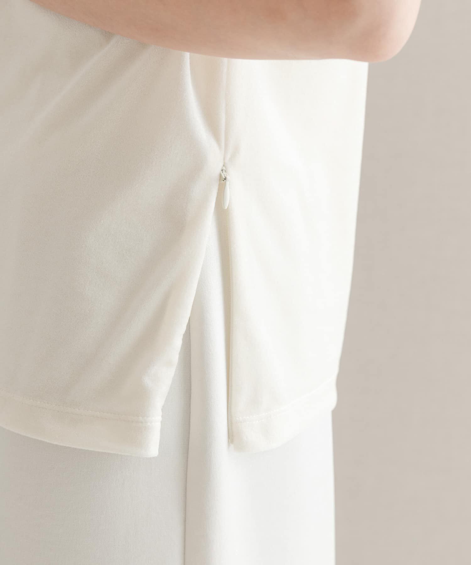 URBAN RESEARCH ROSSO「シアーストレッチベロアカットソー」|Tシャツ・カットソー|