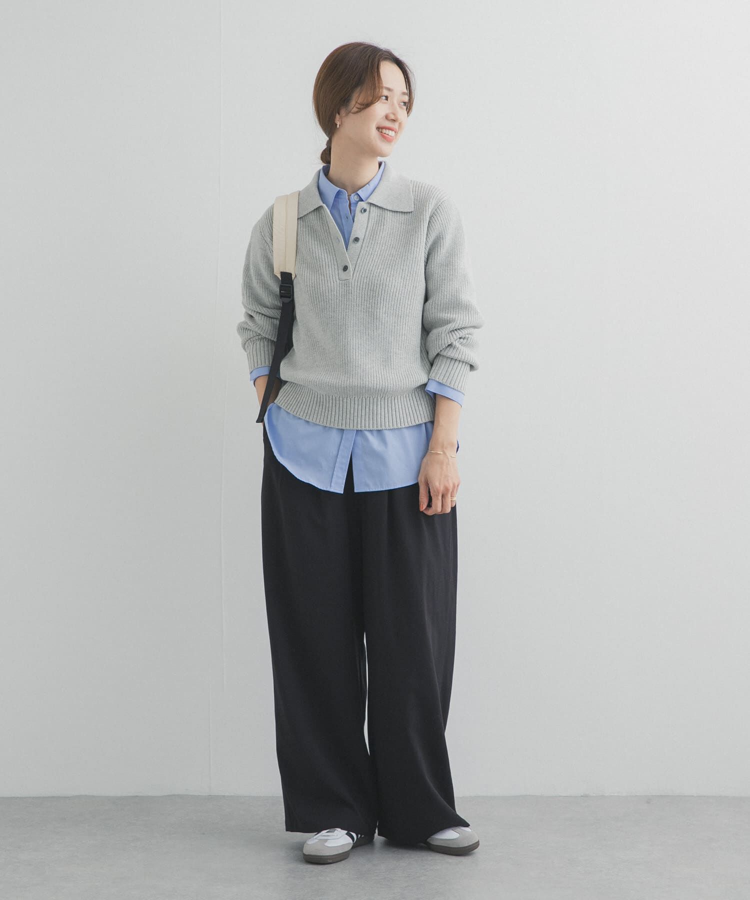 URBAN RESEARCH DOORS「『仁村紗和さん着用』『UR TECH』完声タックギャザーワイドパンツ」|その他|