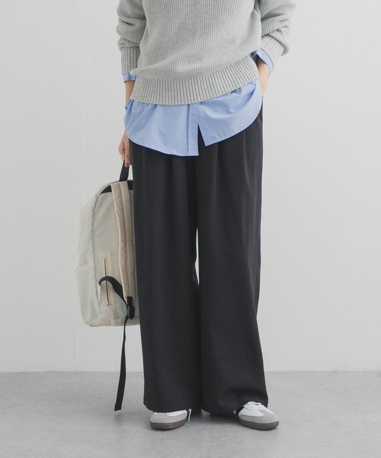 URBAN RESEARCH DOORS「『仁村紗和さん着用』『UR TECH』完声タックギャザーワイドパンツ」|その他|