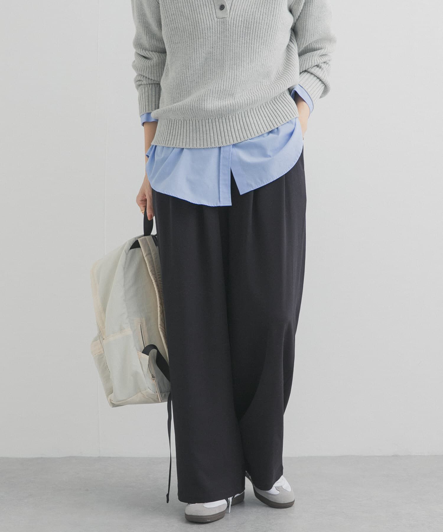 URBAN RESEARCH DOORS「『仁村紗和さん着用』『UR TECH』完声タックギャザーワイドパンツ」|その他|
