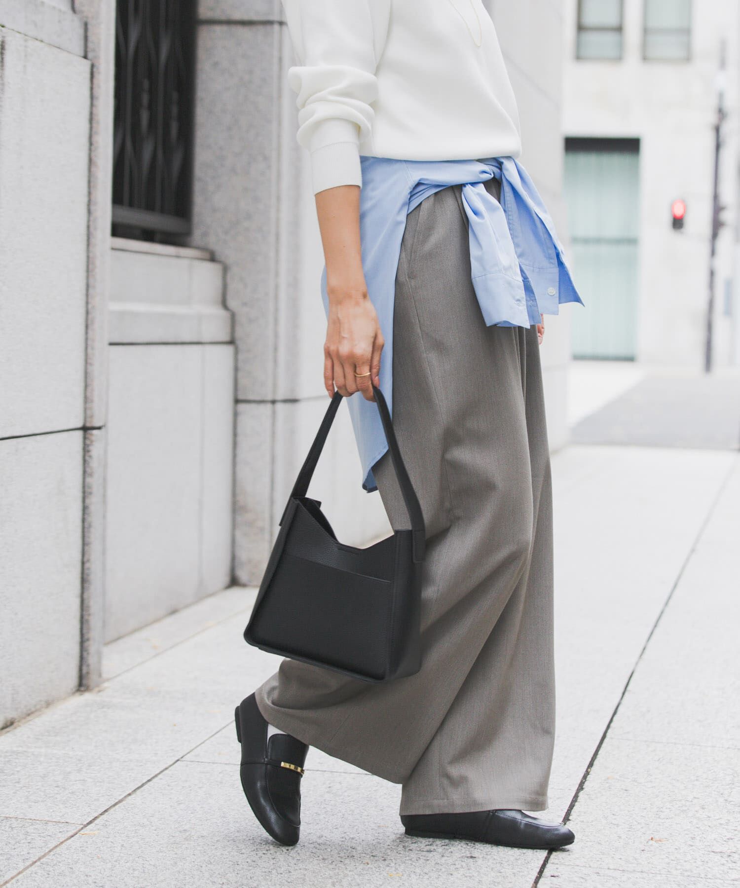 URBAN RESEARCH DOORS「『仁村紗和さん着用』『UR TECH』完声タックギャザーワイドパンツ」|その他|