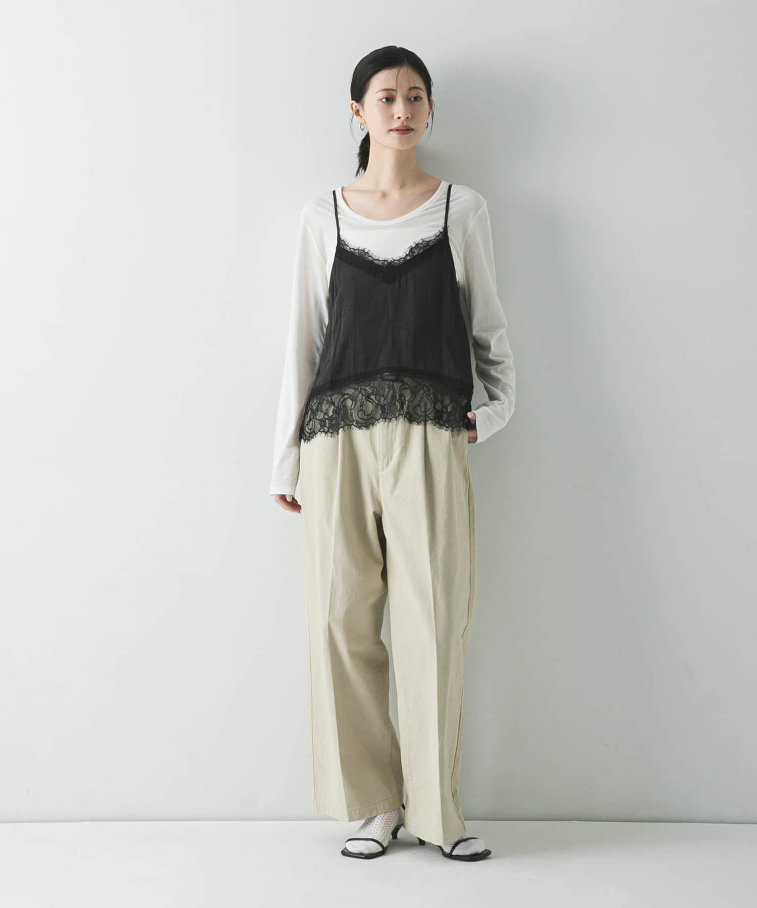 URBAN RESEARCH「2WAYシアーカットソー」|Tシャツ・カットソー|