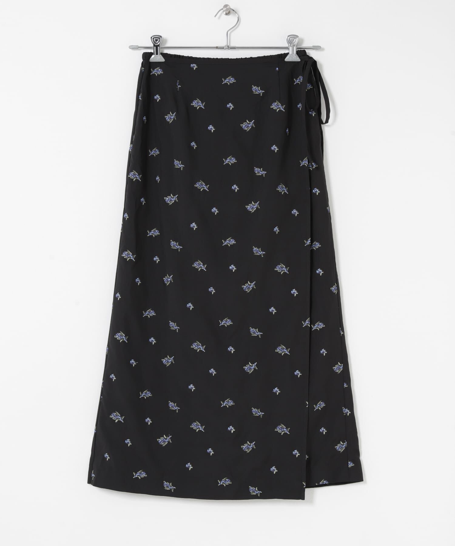 URBAN RESEARCH ROSSO「フラワー刺繍ラップストレートスカート」|スカート|