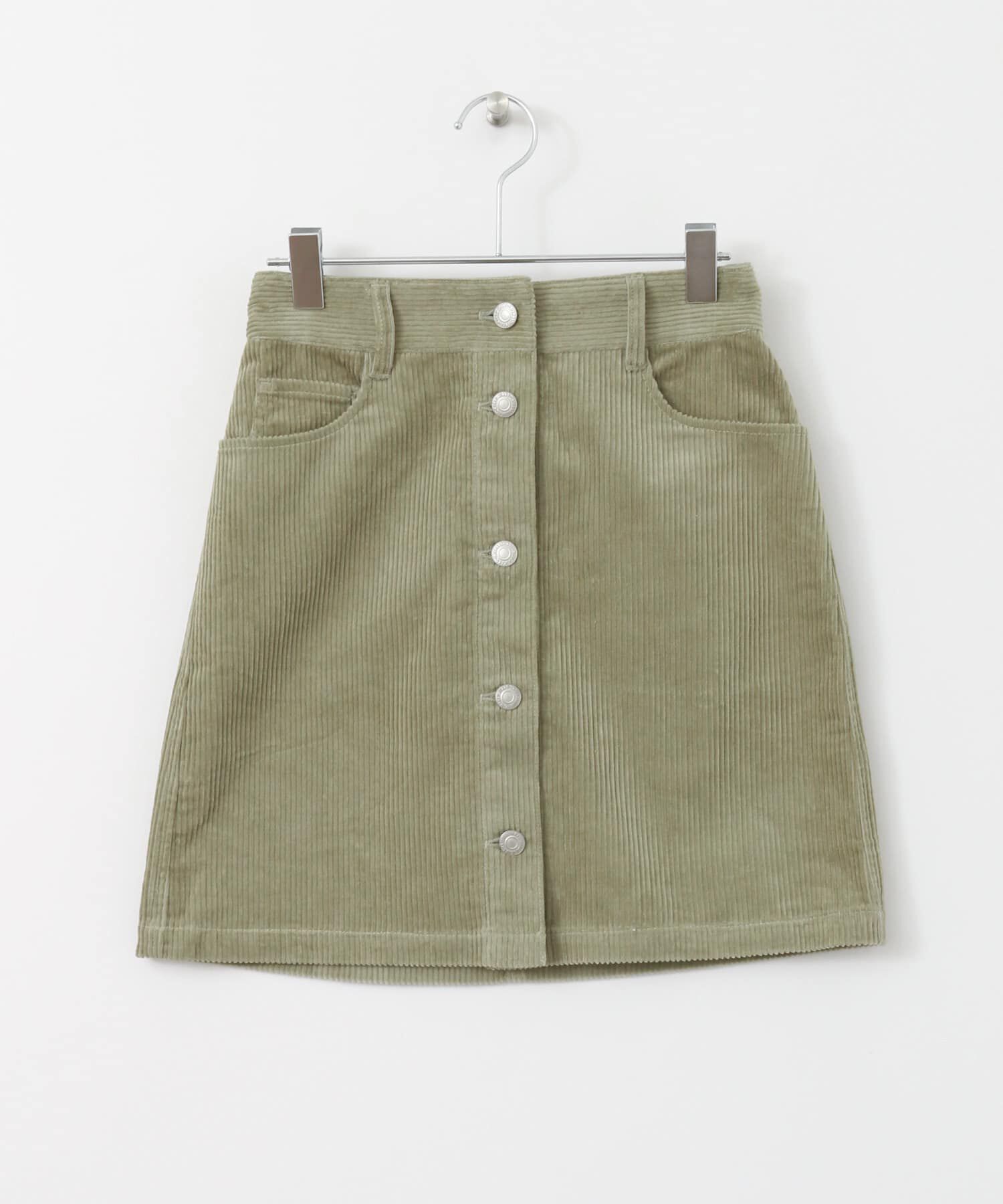  「コーデュロイミニスカート&there4;」|スカート|