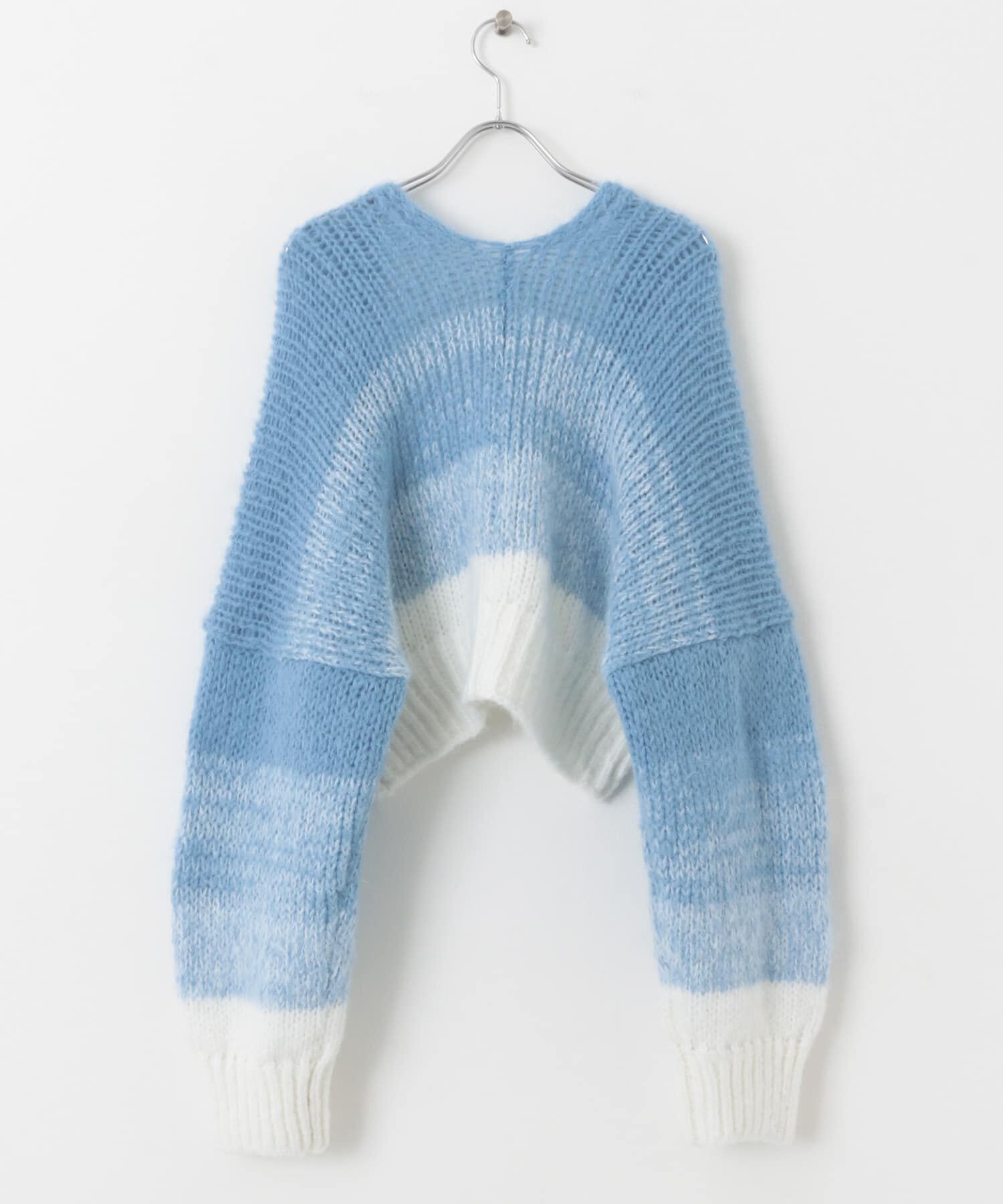  「『WEB/一部店舗限定』グラデーションショートカーディガン」|カーディガン|