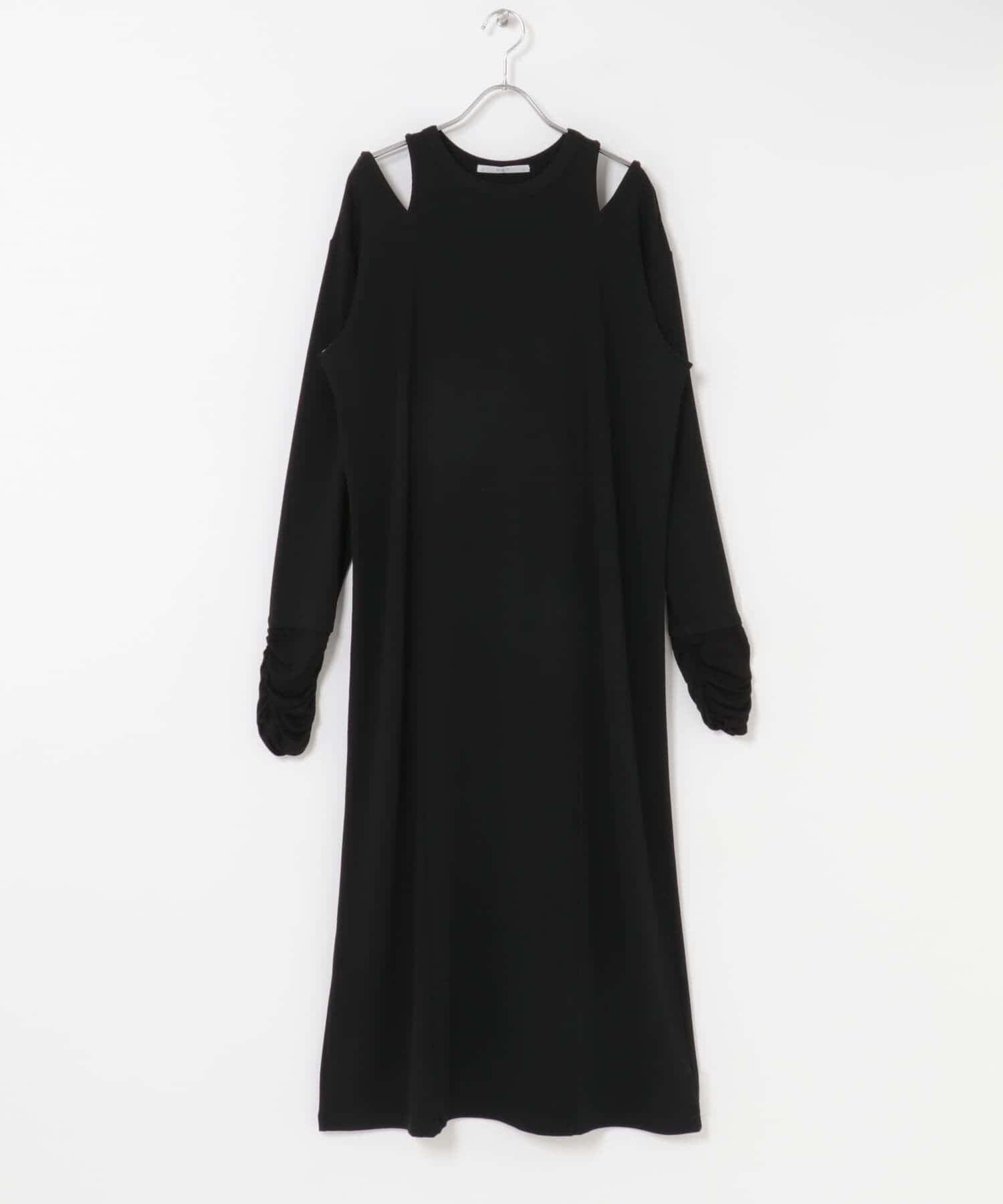  「ショルダーカットワンピース」|ワンピース|