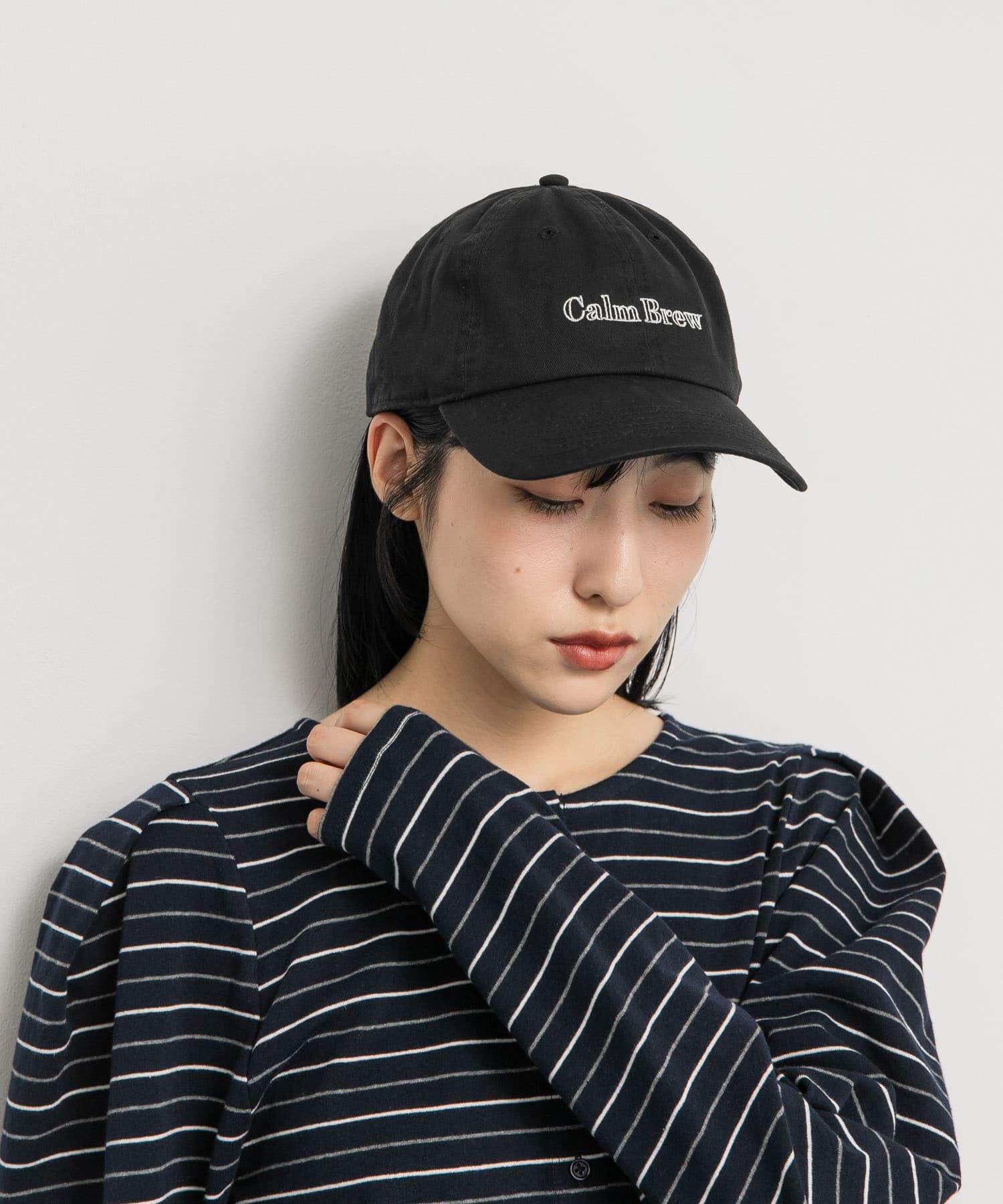  「カフェロゴエンブロイダリーCAP」|キャップ・キャスケット|