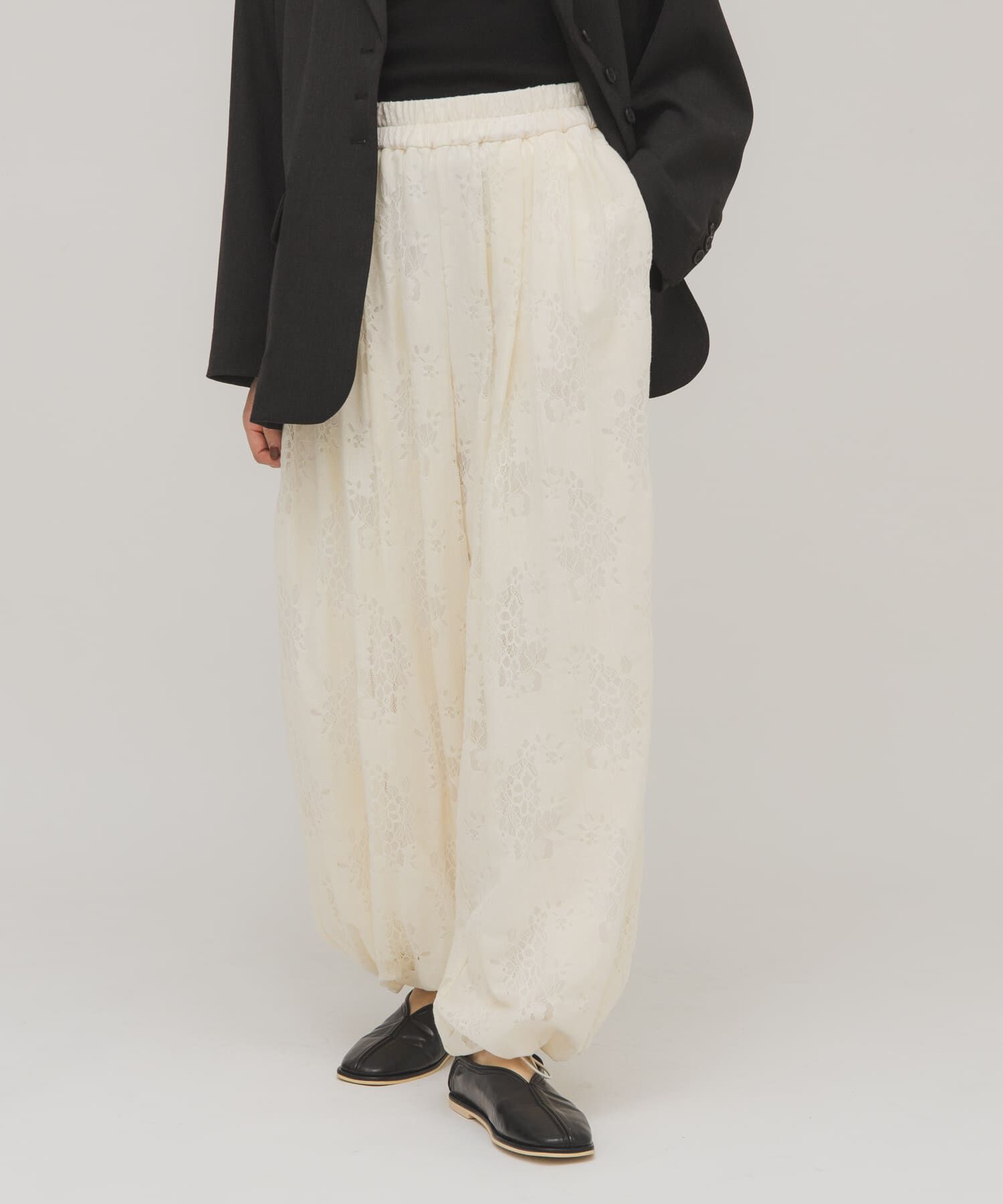  「2WAYレースパンツ」|その他|アイボリー
