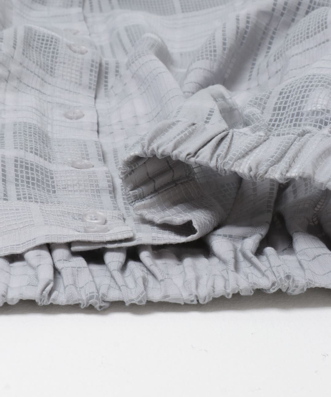  「シアーチェックコンパクトシャツ」|シャツ・ブラウス|