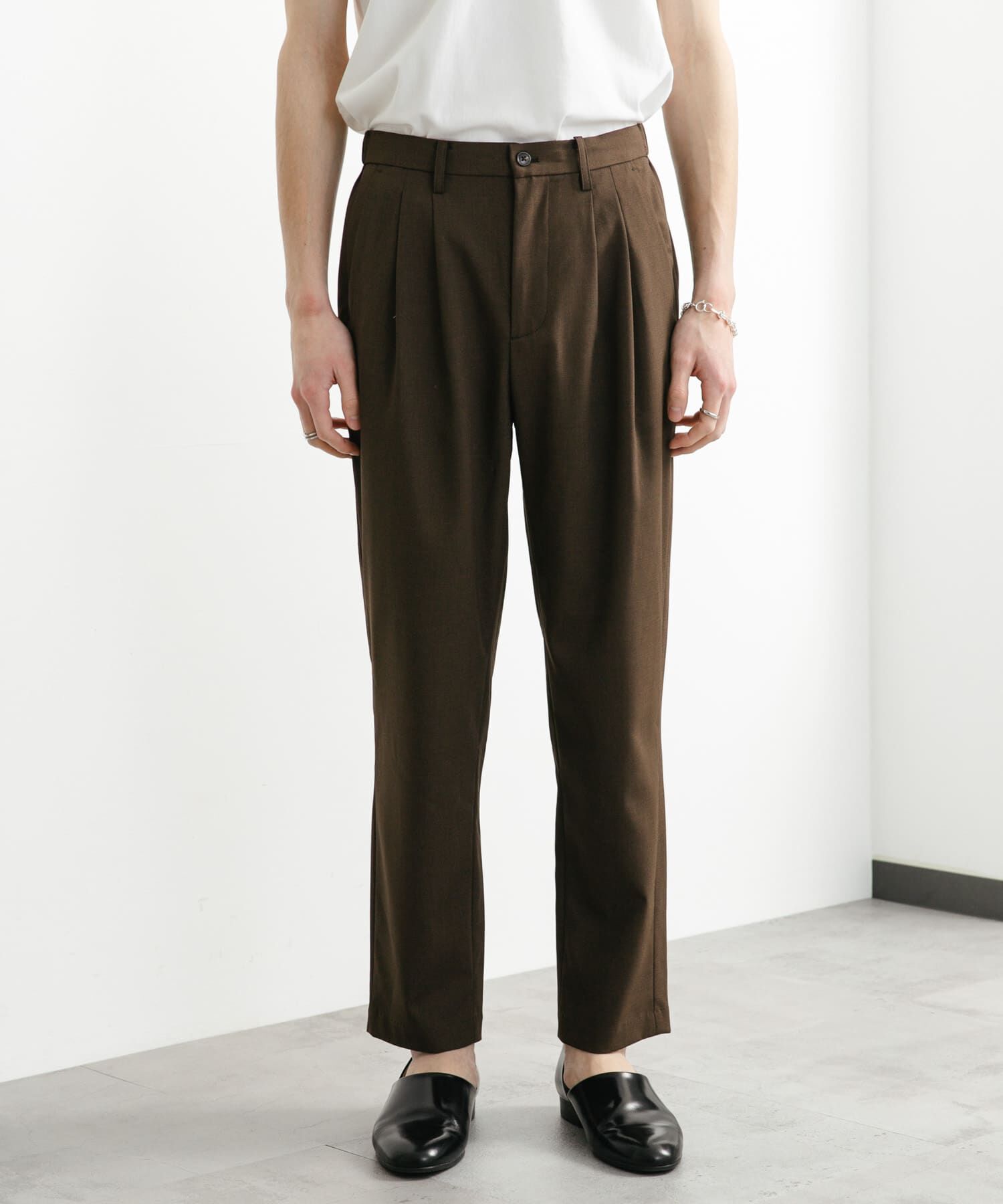 SENSE OF PLACE by URBAN RESEARCH「ダブルタックテーパードパンツ」|その他|