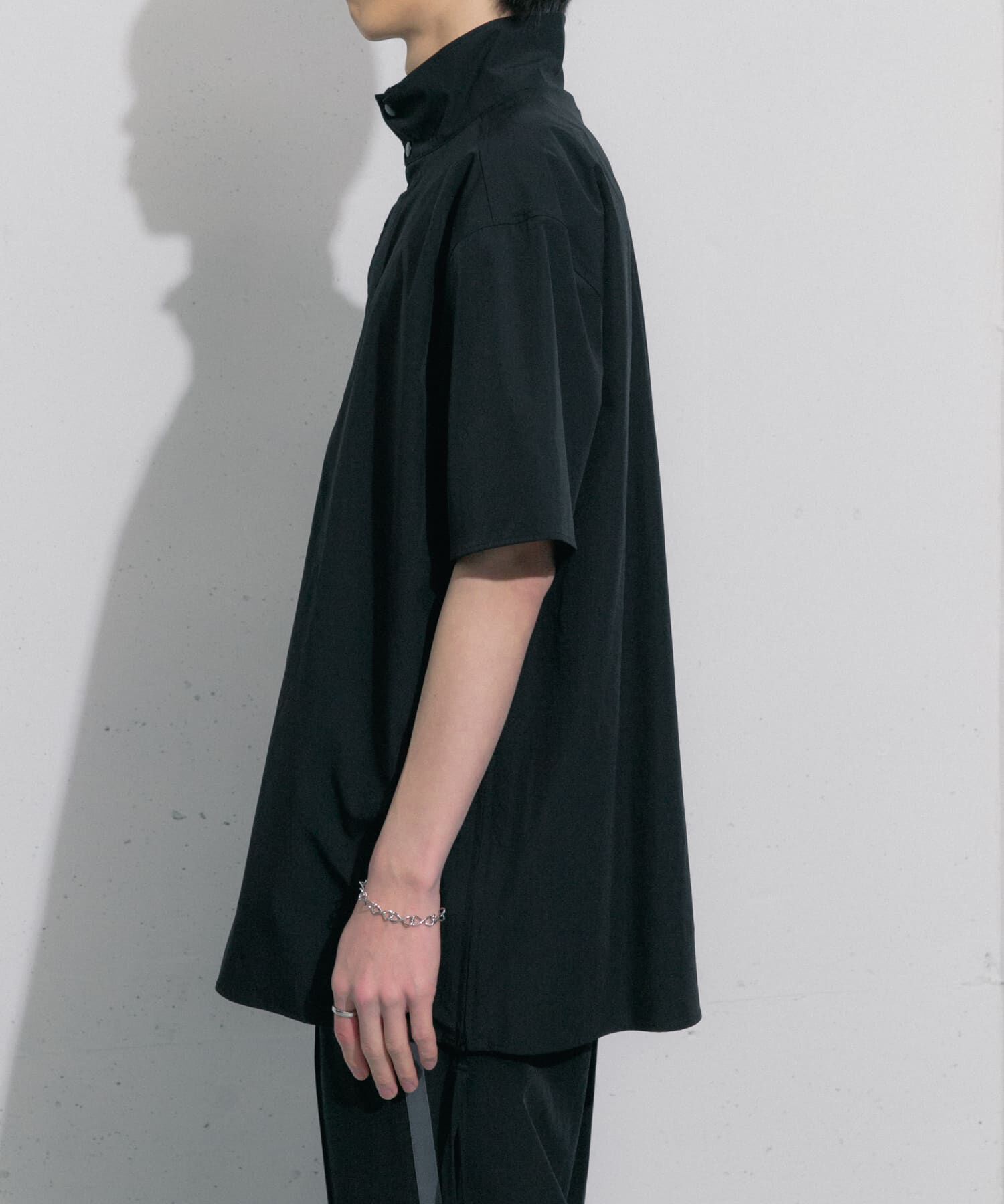 SENSE OF PLACE by URBAN RESEARCH「Uiscel　4wayストレッチサイドジップルーズシャツ」|シャツ・ブラウス|