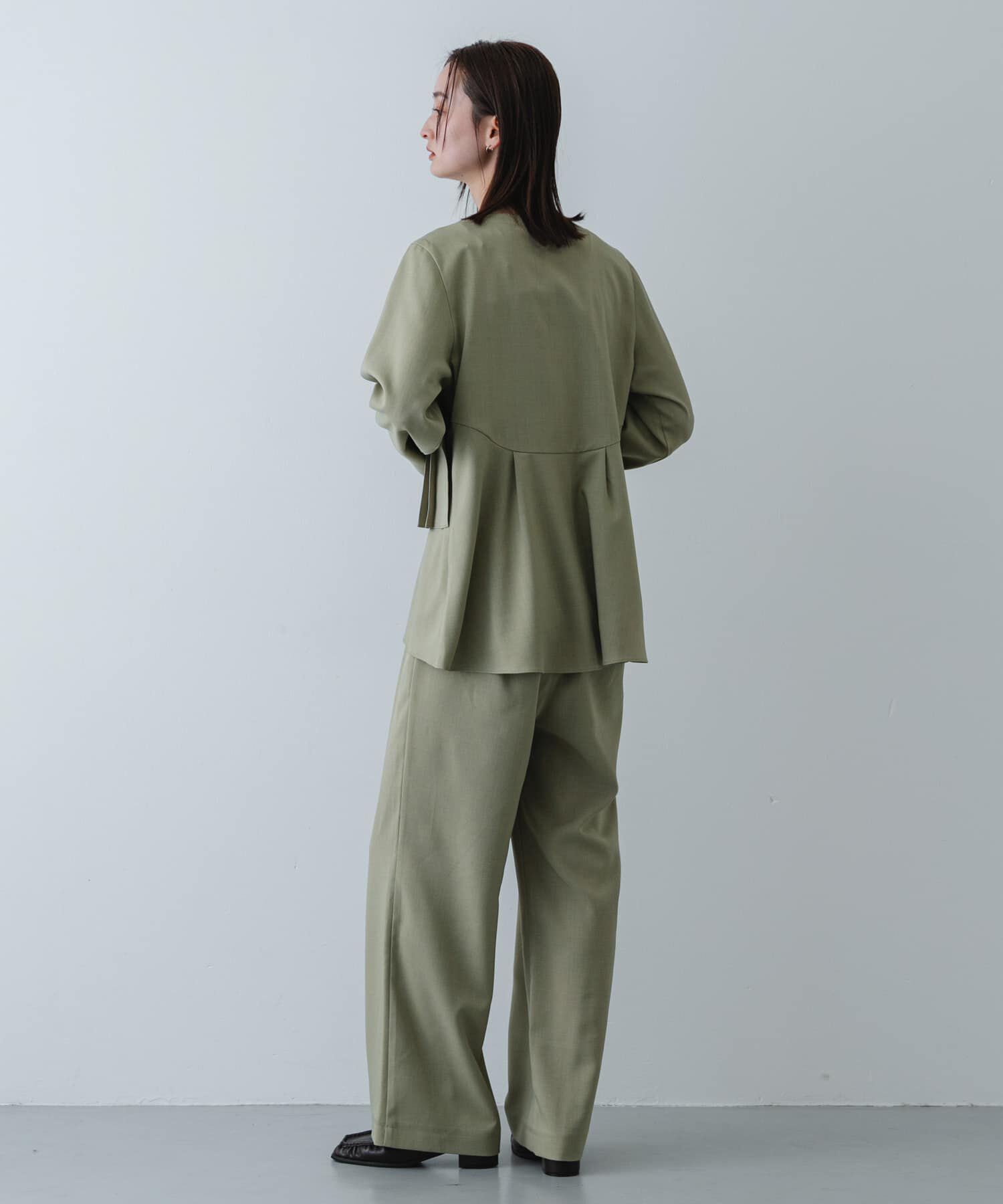 SENSE OF PLACE by URBAN RESEARCH「フリルトップパンツセットアップ」|ワンピース|