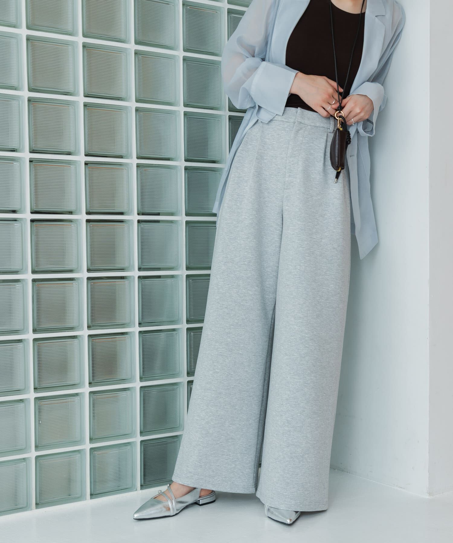 SENSE OF PLACE by URBAN RESEARCH「ポンチスラックスパンツ」|その他|