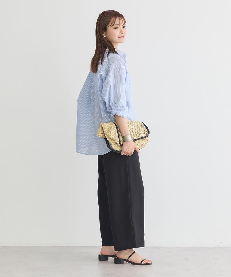 earth music&ecology「綿麻混ベーシックシャツ」|シャツ・ブラウス|