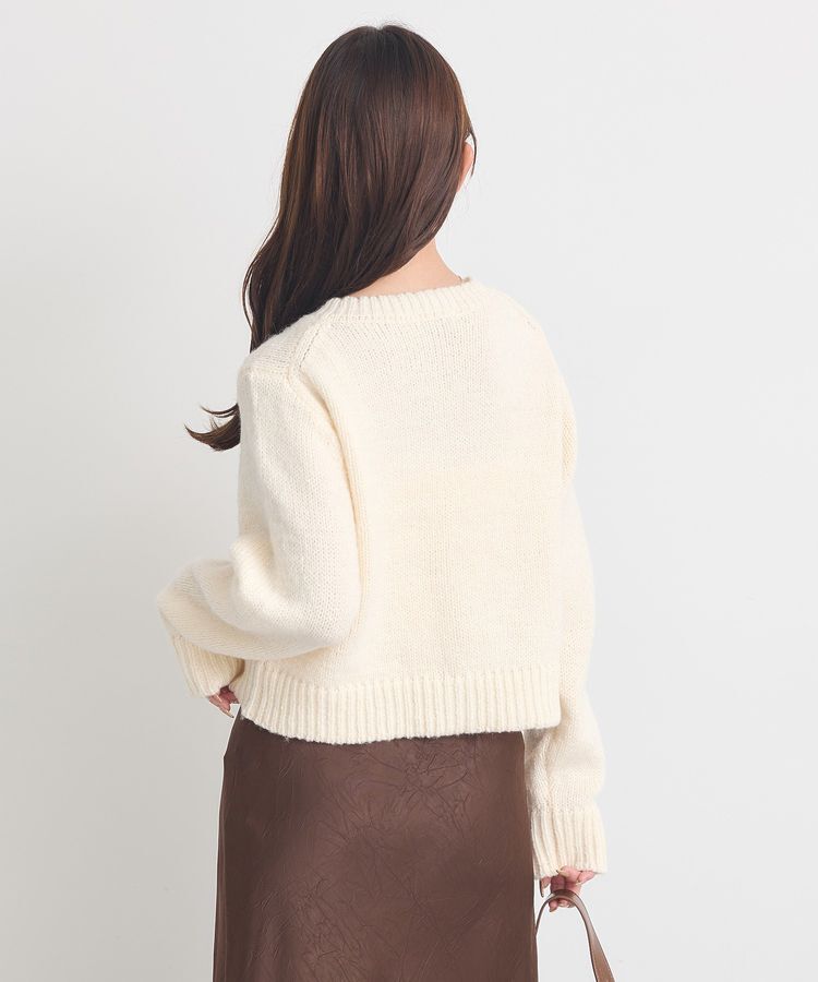 earth music&ecology「SET2点フラワースパンコールカーデ＋ビスチェ」|カーディガン|