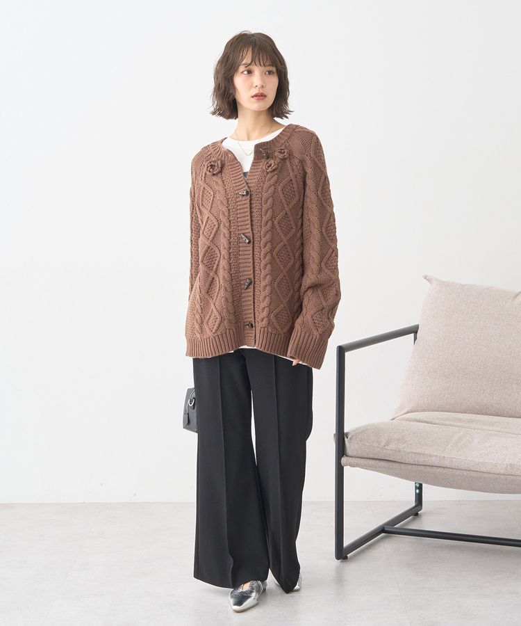 earth music&ecology「センターシームフレアパンツ」|その他|