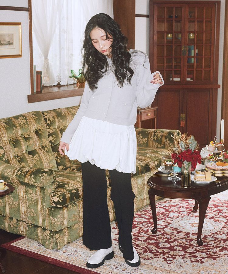 earth music&ecology「センターシームフレアパンツ」|その他|