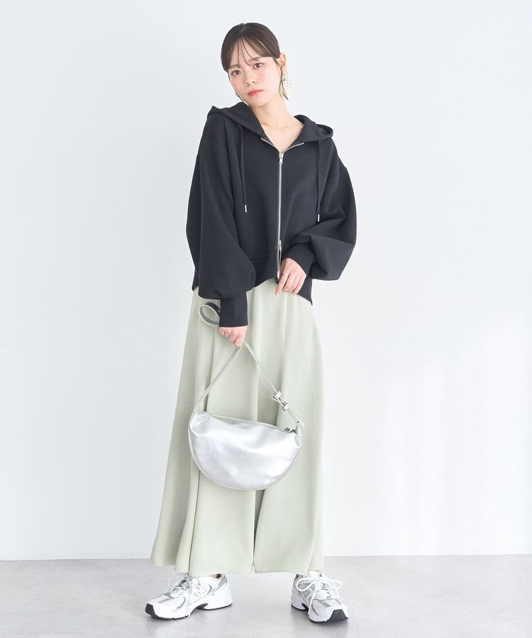 earth music&ecology「エアもちフーディブルゾン」|スウェット・ジャージ|