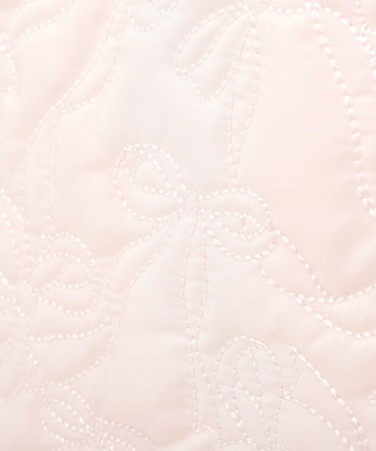 Maison de FLEUR「【PCスタンド内蔵】リボン柄キルティングPCケース」|その他|