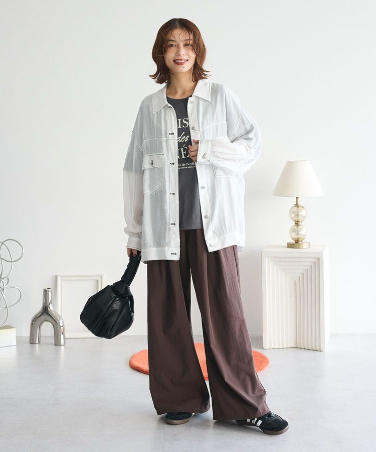 Green Parks「アソートロゴ切替Tシャツ」|Tシャツ・カットソー|