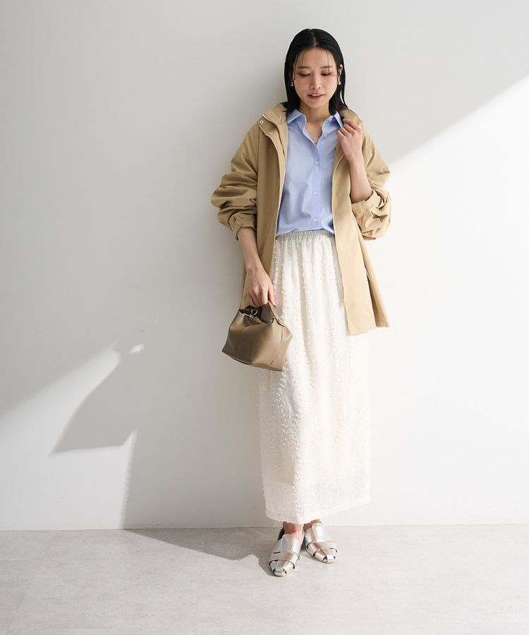 Green Parks「3Dレース刺しゅうスカート」|スカート|