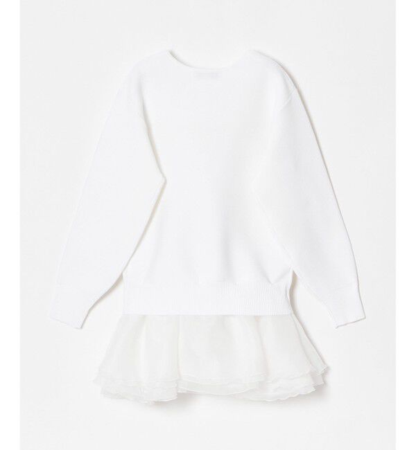 LOULOU WILLOUGHBY「【LOULOU WILLOUGHBY】フリリードッキングチュニックワンピース」|ワンピース|