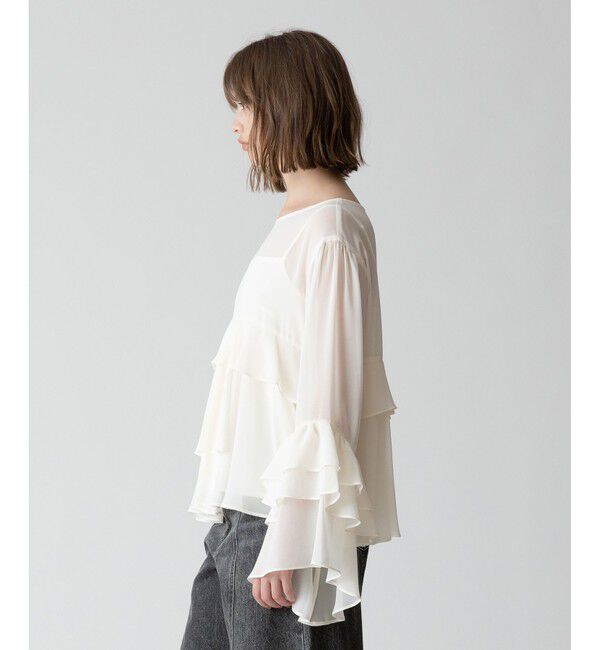 allureville「ラッフルズブラウス」|シャツ・ブラウス|