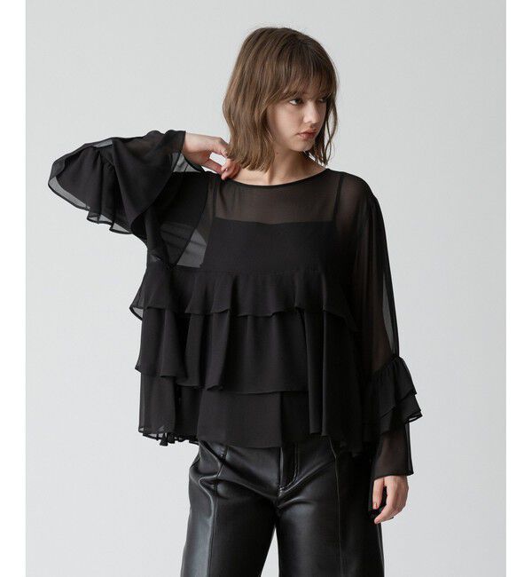 allureville「ラッフルズブラウス」|シャツ・ブラウス|