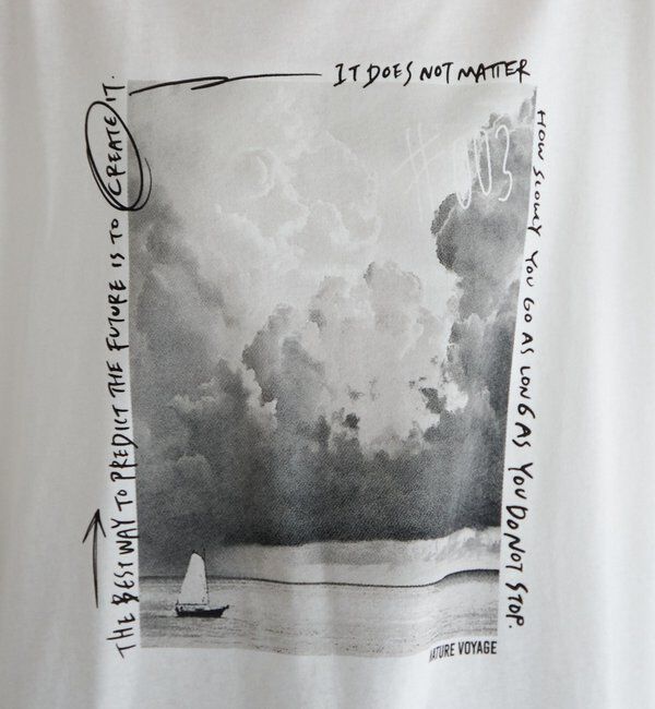  「【接触冷感+UVカット】フォトプリントTシャツ」|Tシャツ・カットソー|