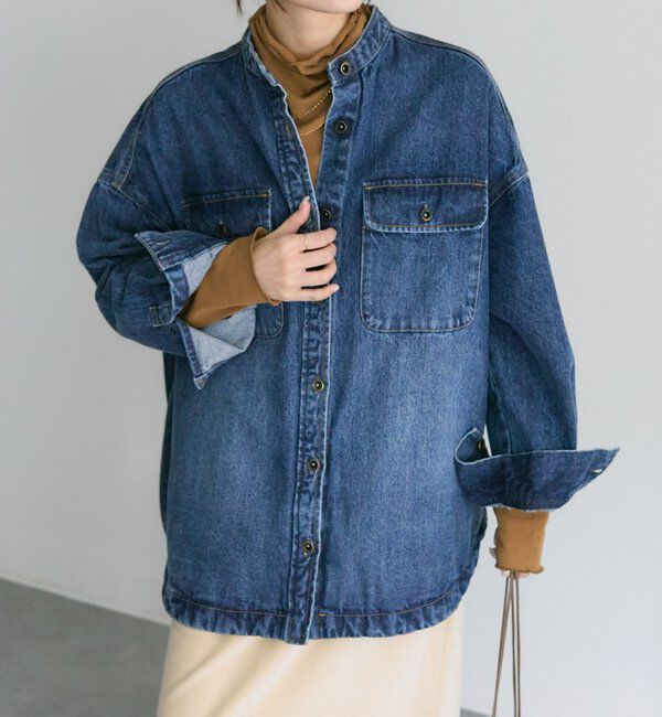  「【25AW新色登場！】コットンシアーハイネックカットソー」|Tシャツ・カットソー|