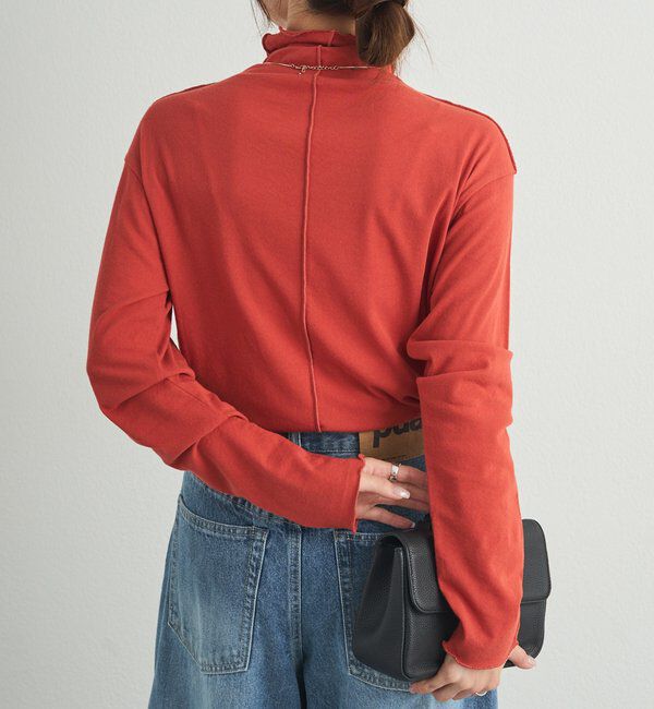  「【25AW新色登場！】コットンシアーハイネックカットソー」|Tシャツ・カットソー|