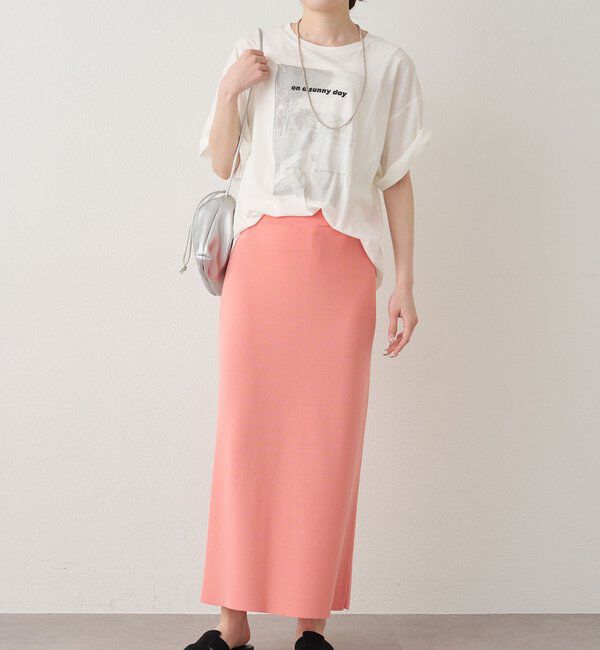  「＼累計1万枚突破！／《-3kg見え》【Du noir】ナロースカート」|スカート|