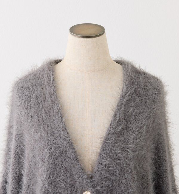  「milkyフェザーロングカーデ」|ニット・セーター|