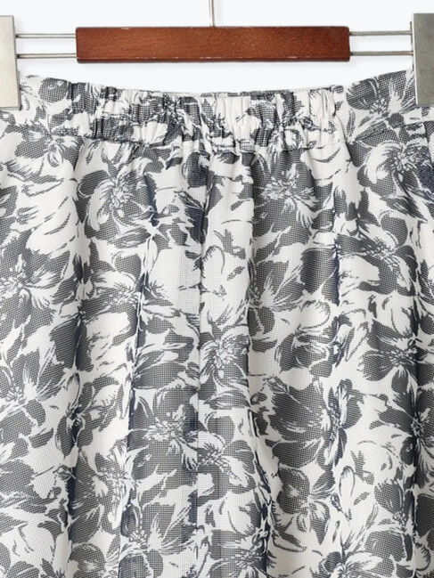 Te chichi TERRASSE「メッシュフラワーフレアスカート《2025spring catalog item》」|スカート|