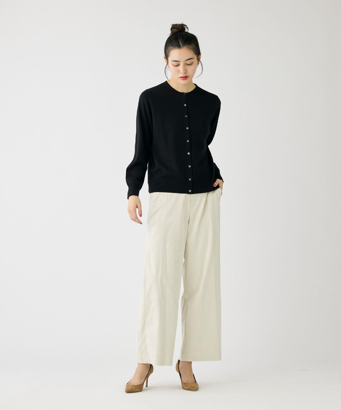 DAY by DAY it&rsquo;s international「スエード調セミワイドパンツ《KOMASUEDE》」|その他|