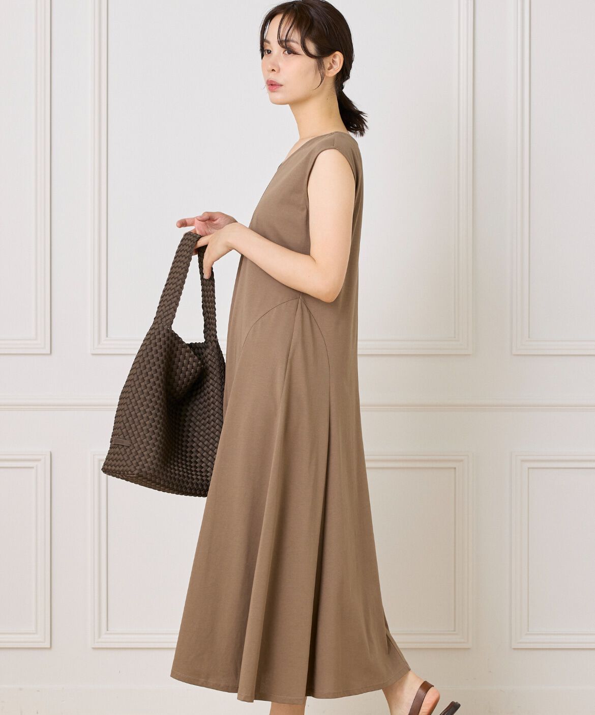 INED「フレアカットワンピース」|ワンピース|