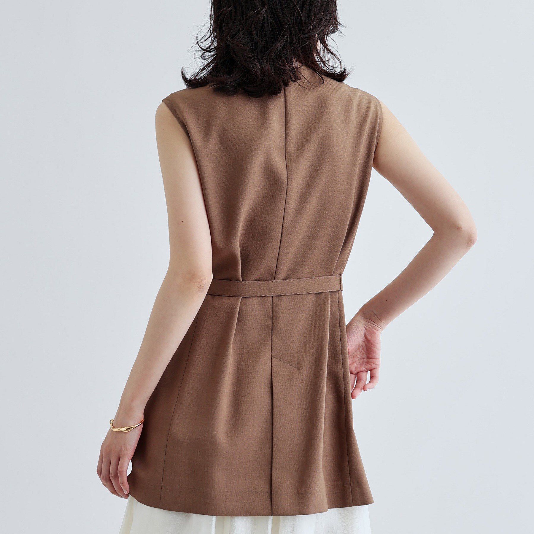 GALLEST「【セットアップ可】ナローベルテッドジレ【カセット服/オケージョン/通勤】」|ベスト・ジレ|