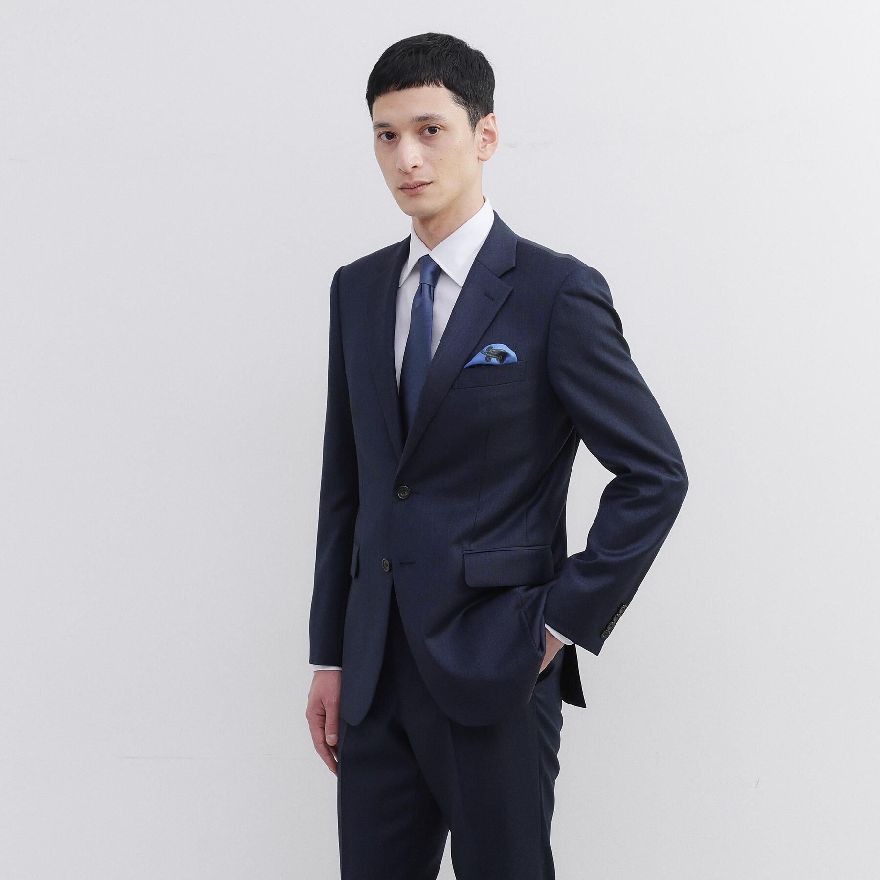 TAKEO KIKUCHI「シャイニーシャークピンヘッド スーツ/3ピース対応可」|スーツ|