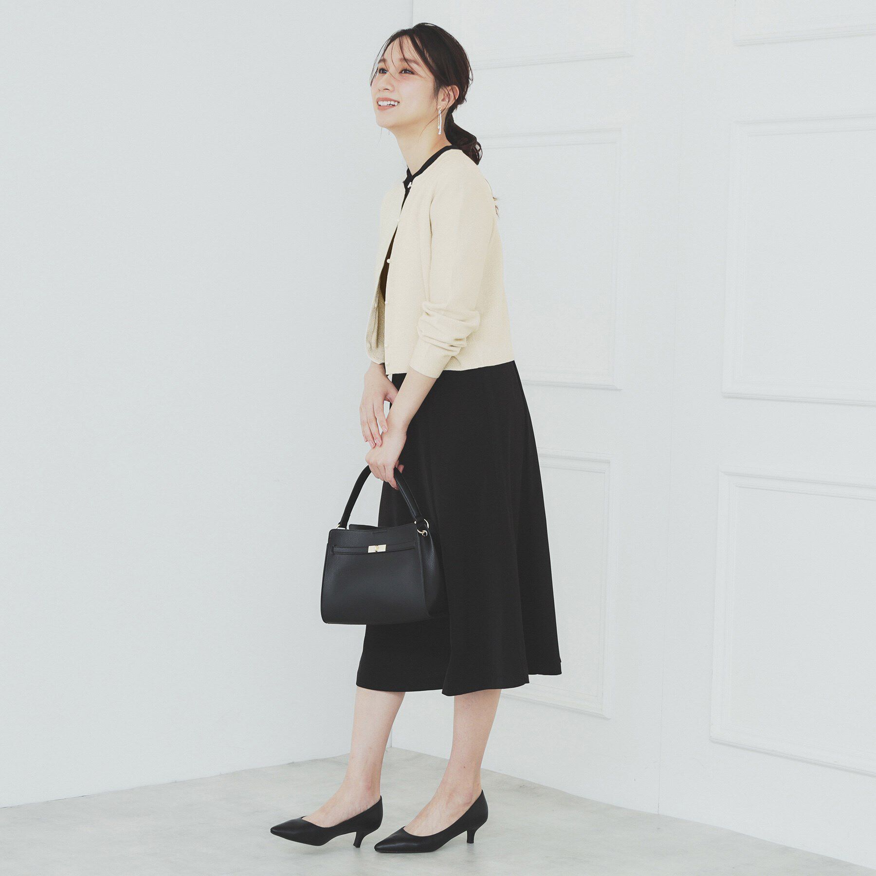 index「ラメビジューカーディガン【洗濯機洗い可】」|カーディガン|