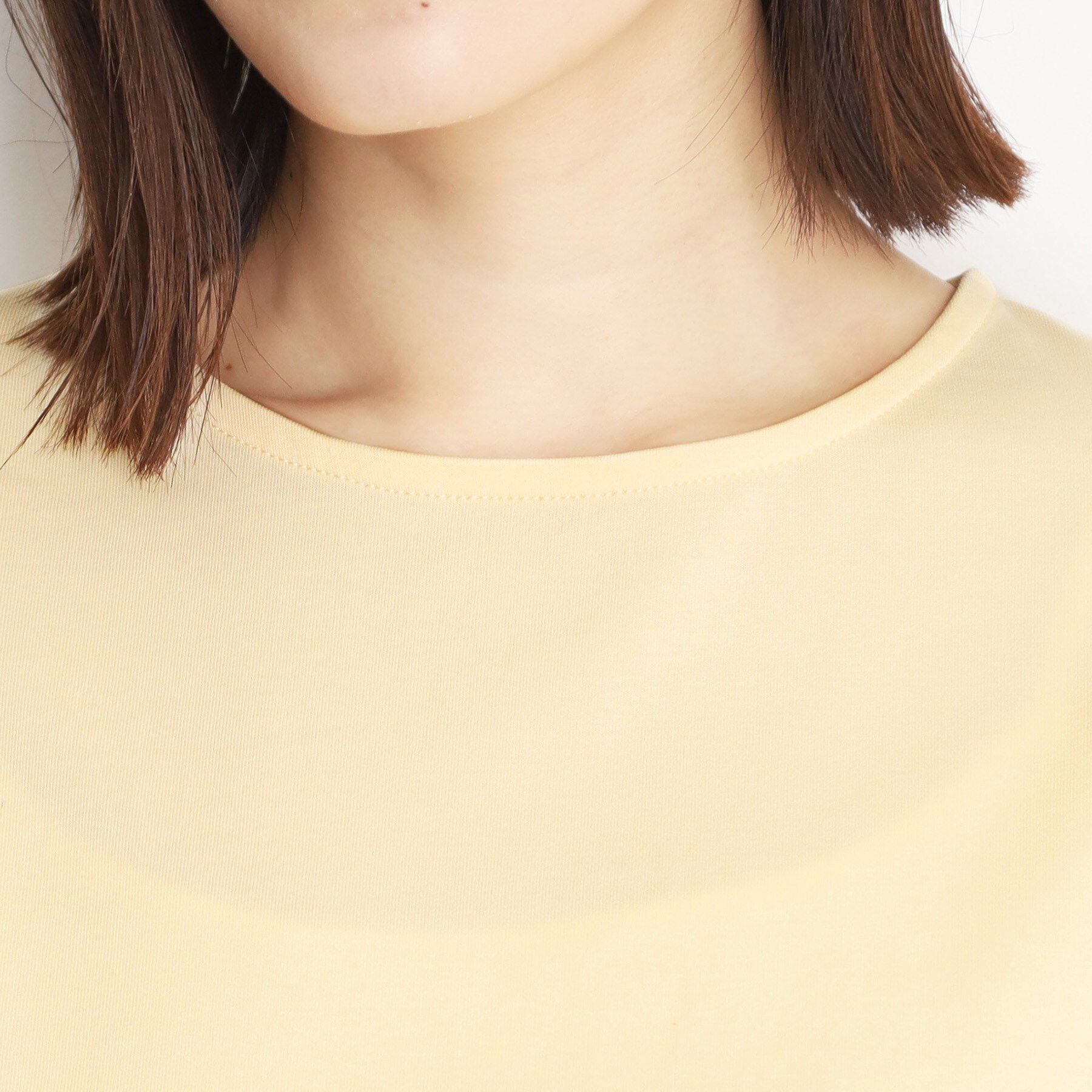 THE SHOP TK「袖シャーリングシアープルオーバー【洗濯機OK】」|Tシャツ・カットソー|